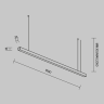 Линейный светильник MAYTONI LL312005 подвесной