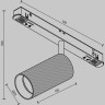 Трековый светильник MAYTONI ARTISAN TR097-2-12W4K-M-BB